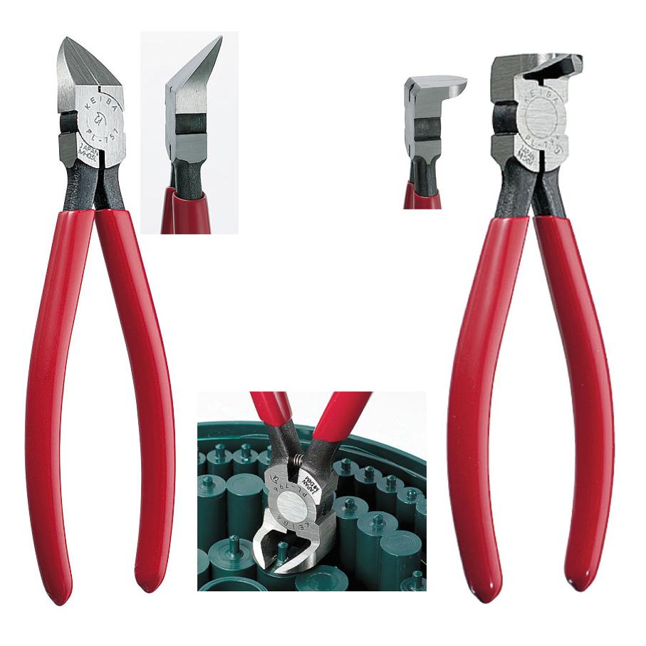 Gate Cutter - Plastic Cutting Pliers- Angled Gate Cutters